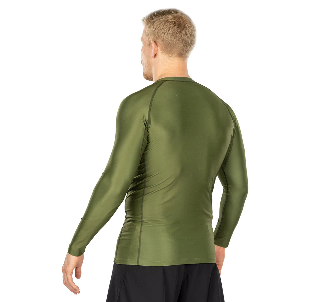 Blowout Bam Bam Long Sleeve Rashguard Green 5 Blowout Bam Bam Long Sleeve Rashguard Green