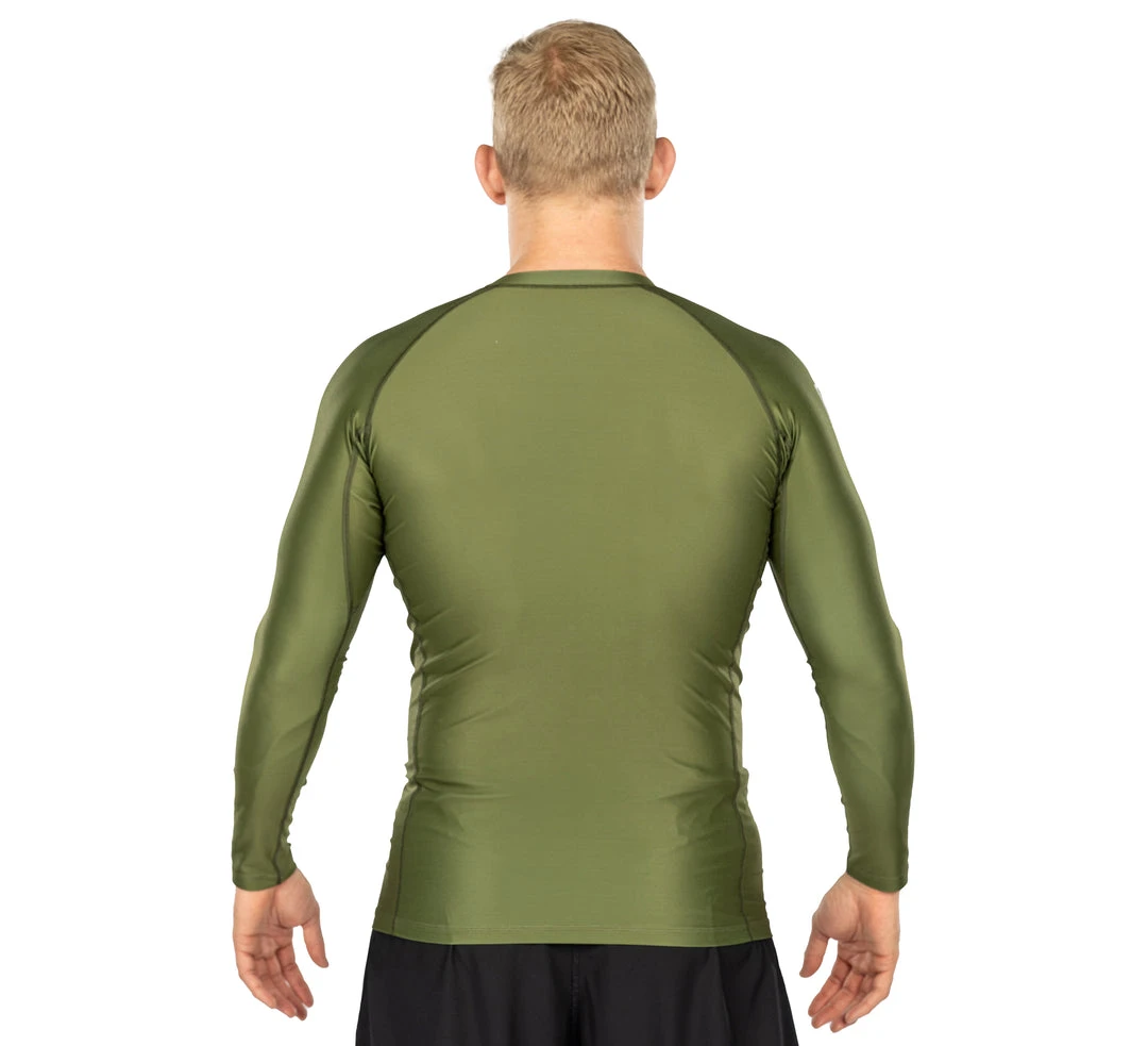 Blowout Bam Bam Long Sleeve Rashguard Green 6 Blowout Bam Bam Long Sleeve Rashguard Green