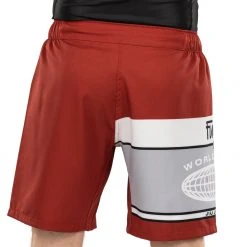 IMatt Sportswear Electric Grappling Maroon Fight Shorts Jiu Jitsu