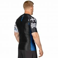 Deelux Jiu Jitsu Kassen Short Sleeve Rashguard Navy 10 Deelux Jiu Jitsu Kassen Short Sleeve Rashguard Navy