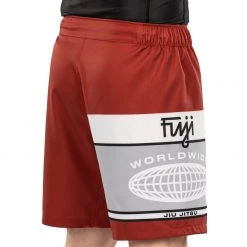 IMatt Sportswear Electric Grappling Maroon Fight Shorts Jiu Jitsu