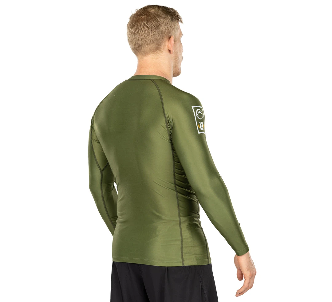 Blowout Bam Bam Long Sleeve Rashguard Green 4 Blowout Bam Bam Long Sleeve Rashguard Green