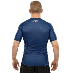 BFCM Jiu Jitsu Flow Tech Short Sleeve Rashguard Blue