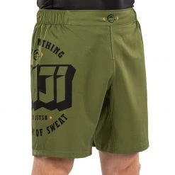 Blowout Bam Bam Grappling Green Fight Shorts Outlet