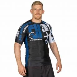 Deelux Jiu Jitsu Kassen Short Sleeve Rashguard Navy