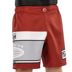 IMatt Sportswear Electric Grappling Maroon Fight Shorts Jiu Jitsu