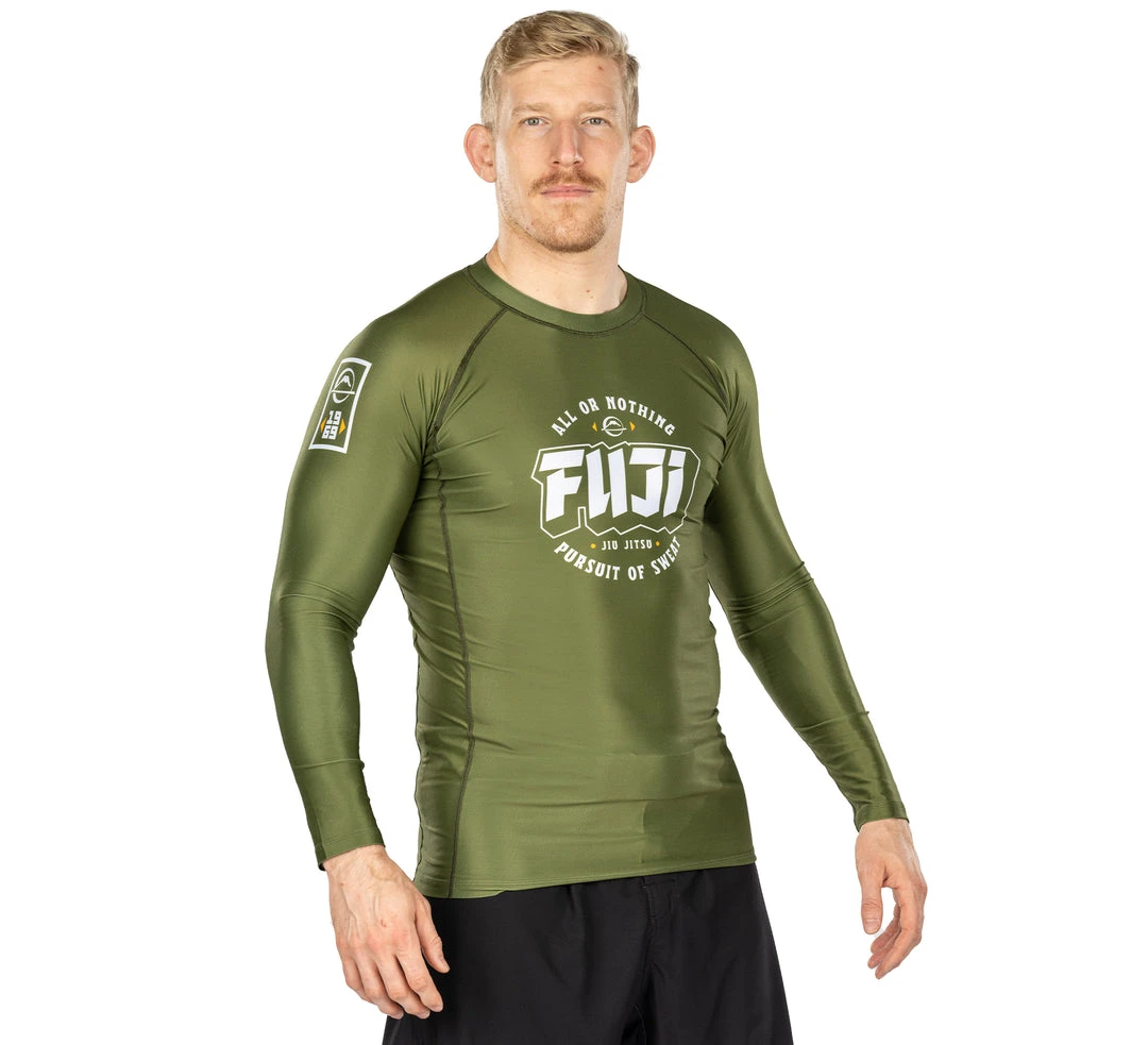 Blowout Bam Bam Long Sleeve Rashguard Green 7 Blowout Bam Bam Long Sleeve Rashguard Green