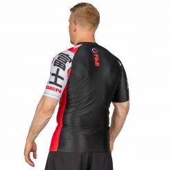 Deelux Kassen Short Sleeve Rashguard Red Jiu Jitsu 9 Deelux Kassen Short Sleeve Rashguard Red Jiu Jitsu