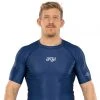 BFCM Jiu Jitsu Flow Tech Short Sleeve Rashguard Blue