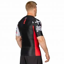 Deelux Kassen Short Sleeve Rashguard Red Jiu Jitsu 10 Deelux Kassen Short Sleeve Rashguard Red Jiu Jitsu