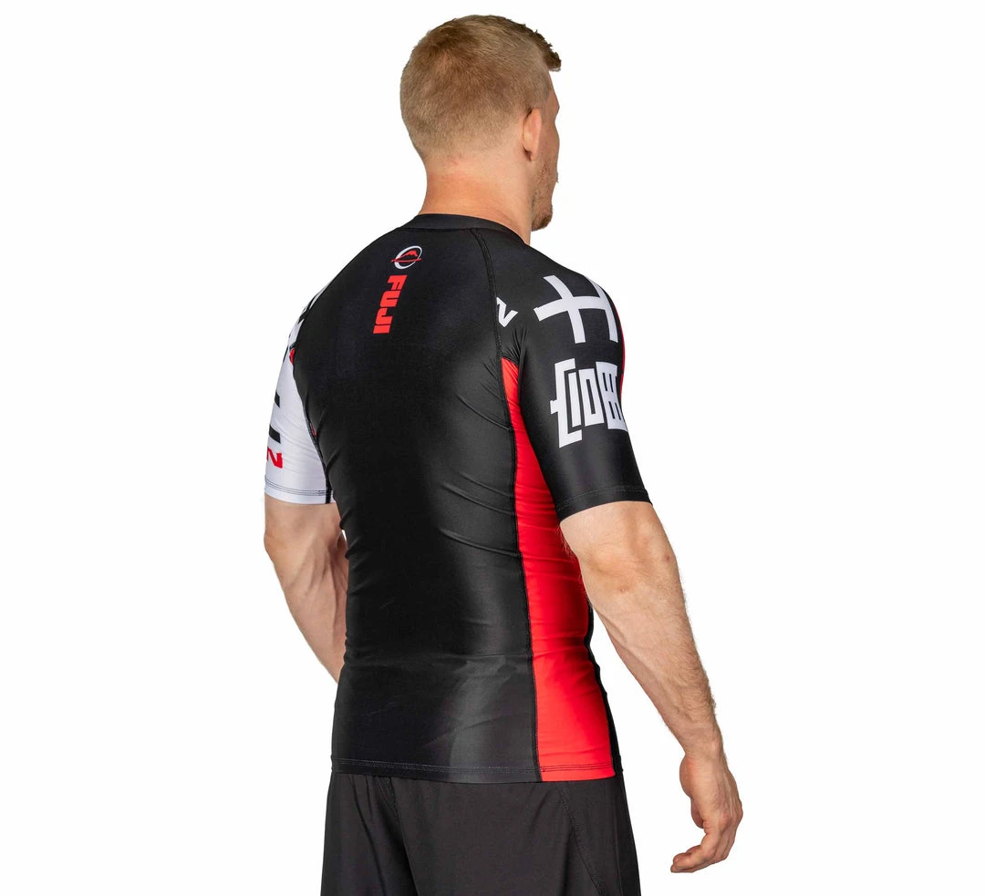Deelux Kassen Short Sleeve Rashguard Red Jiu Jitsu 5 Deelux Kassen Short Sleeve Rashguard Red Jiu Jitsu