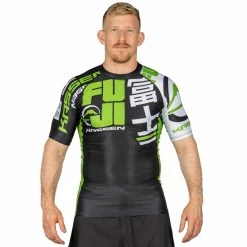 Deelux Kassen Short Sleeve Rashguard Green