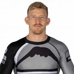 Blowout Mount Long Sleeve Rashguard Grey