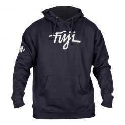 Graphic Ink Jiu Jitsu Midnight Collegiate Pull Over Hoodie Blue