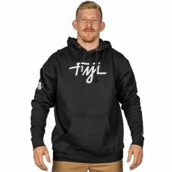 Graphic Ink Midnight Collegiate Pull Over Hoodie Black Jiu Jitsu