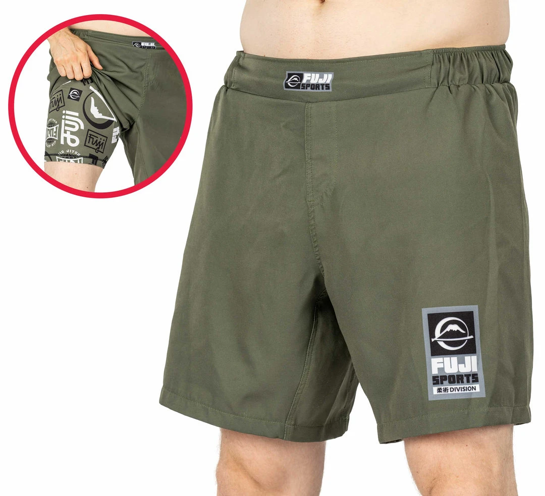 BFCM Ultimate Grappling Shorts Military Green BFCM Ultimate Grappling Shorts Military Green