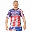 IMatt Sportswear Jiu Jitsu Americana 1776 Short Sleeve Rashguard