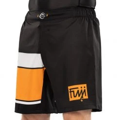 IMatt Sportswear Jiu Jitsu Electric Grappling Black Fight Shorts