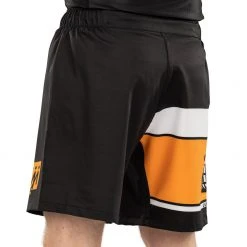 IMatt Sportswear Jiu Jitsu Electric Grappling Black Fight Shorts