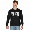 BFCM Jiu Jitsu Deluxe Crewneck Men's Sweatshirt Black