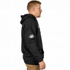 Graphic Ink Midnight Collegiate Pull Over Hoodie Black Jiu Jitsu