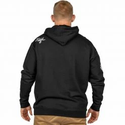 Graphic Ink Midnight Collegiate Pull Over Hoodie Black Jiu Jitsu