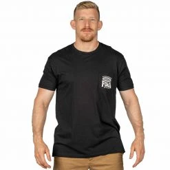 Graphic Ink Jiu Jitsu Global Pocket T-Shirt Black