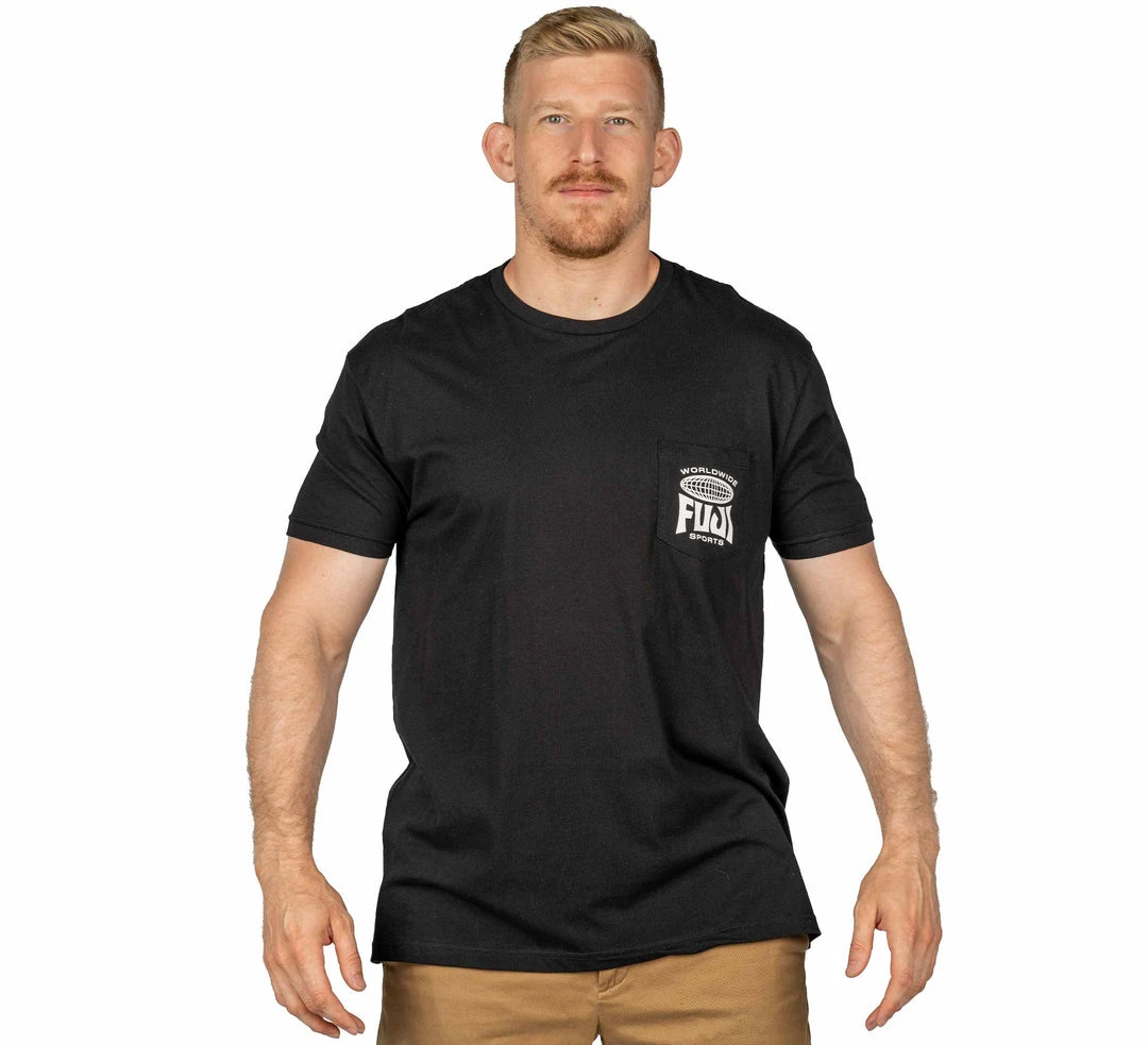 Graphic Ink Jiu Jitsu Global Pocket T-Shirt Black 1 Graphic Ink Jiu Jitsu Global Pocket T-Shirt Black