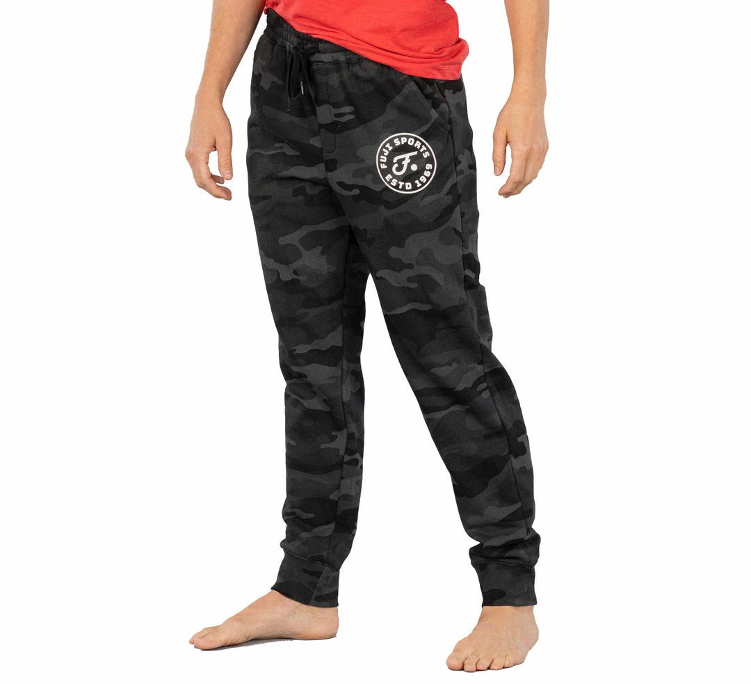 Graphic Ink Black Camo Womens Joggers 4 Graphic Ink Black Camo Womens Joggers