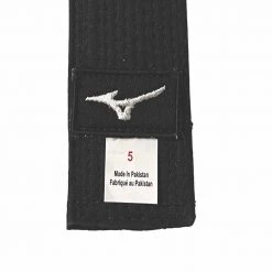 Mizuno Silver Label Judo Black Belt Jiu Jitsu