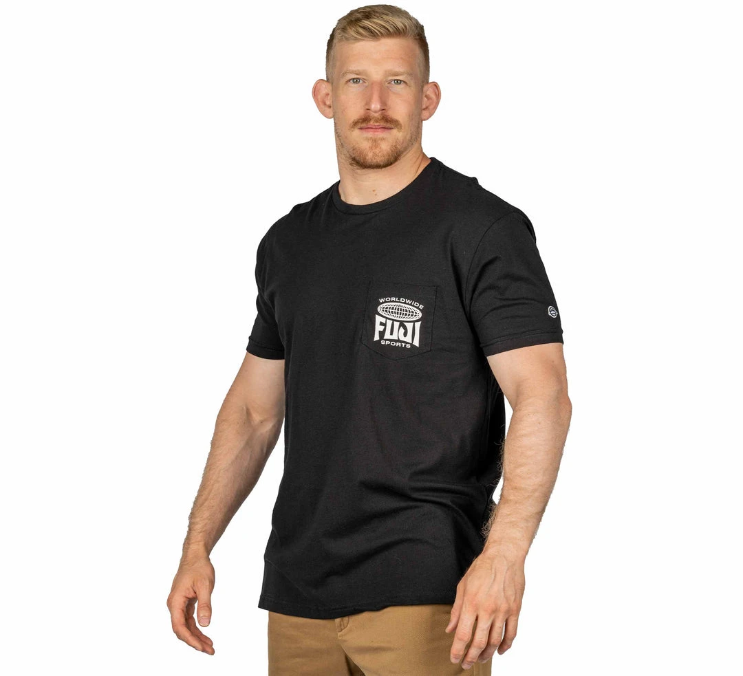 Graphic Ink Jiu Jitsu Global Pocket T-Shirt Black 2 Graphic Ink Jiu Jitsu Global Pocket T-Shirt Black
