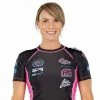Blowout XTR Extreme Women's Short Sleeve Rashguard Pink