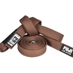 BFCM Jiu Jitsu Premium Pearl Weave BJJ Belt Brown