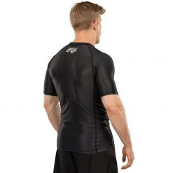 BFCM Flow Tech Short Sleeve Rashguard Black Jiu Jitsu