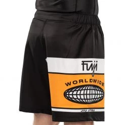 IMatt Sportswear Jiu Jitsu Electric Grappling Black Fight Shorts