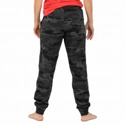 Graphic Ink Black Camo Womens Joggers 14 Graphic Ink Black Camo Womens Joggers