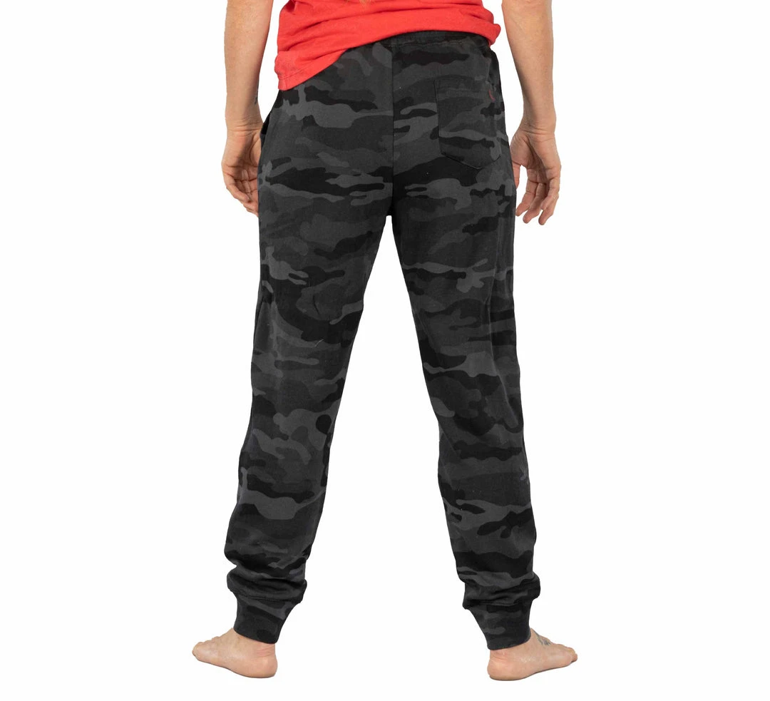 Graphic Ink Black Camo Womens Joggers 7 Graphic Ink Black Camo Womens Joggers
