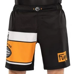 IMatt Sportswear Jiu Jitsu Electric Grappling Black Fight Shorts