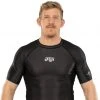 BFCM Flow Tech Short Sleeve Rashguard Black Jiu Jitsu