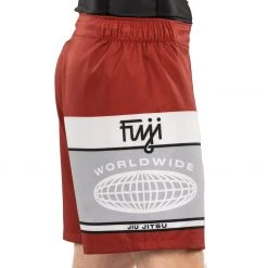 IMatt Sportswear Electric Grappling Maroon Fight Shorts Jiu Jitsu