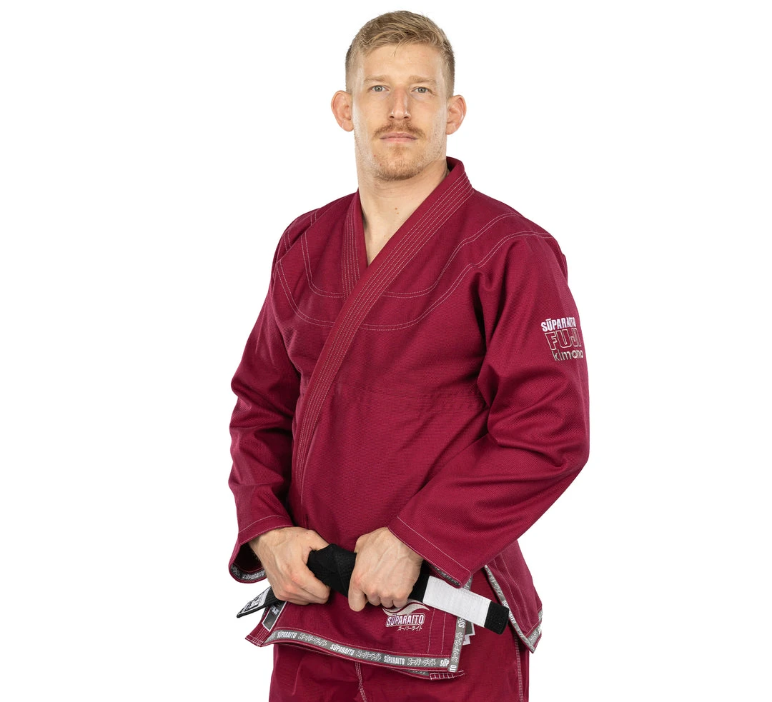 BFCM BJJ Suparaito Gi Burgundy 1 BFCM BJJ Suparaito Gi Burgundy