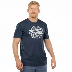 Graphic Ink American Grappler T-Shirt Navy