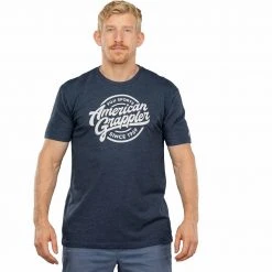Graphic Ink American Grappler T-Shirt Navy