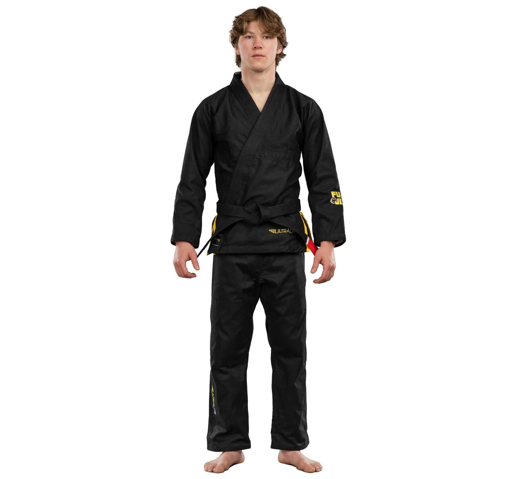 Deelux Ultra Lite BJJ Gi Black Jiu Jitsu 10 Deelux Ultra Lite BJJ Gi Black Jiu Jitsu