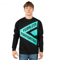 Graphic Ink Fearless Crewneck Sweatshirt Jiu Jitsu