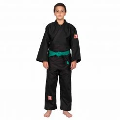 BFCM Single Weave Judo Gi Black
