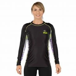 BFCM Kimono Womens Long Sleeve Rashguard Green