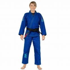 BFCM Blossom Womens Jiu Jitsu Gi Blue
