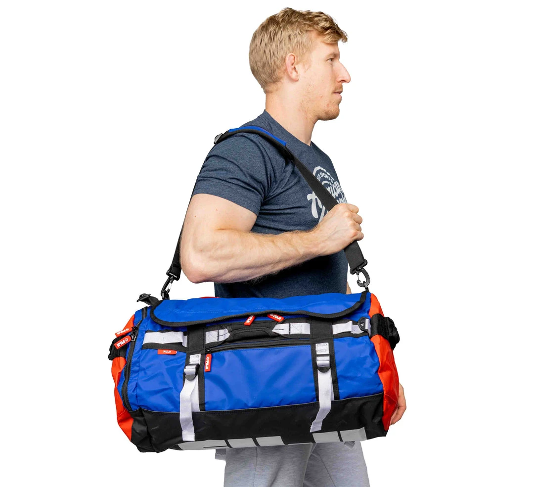 Meir Sports Comp Convertible Backpack Duffle Blue/Red 12 Meir Sports Comp Convertible Backpack Duffle Blue/Red