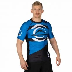 Blowout Vision Short Sleeve Rashguard Blue Outlet